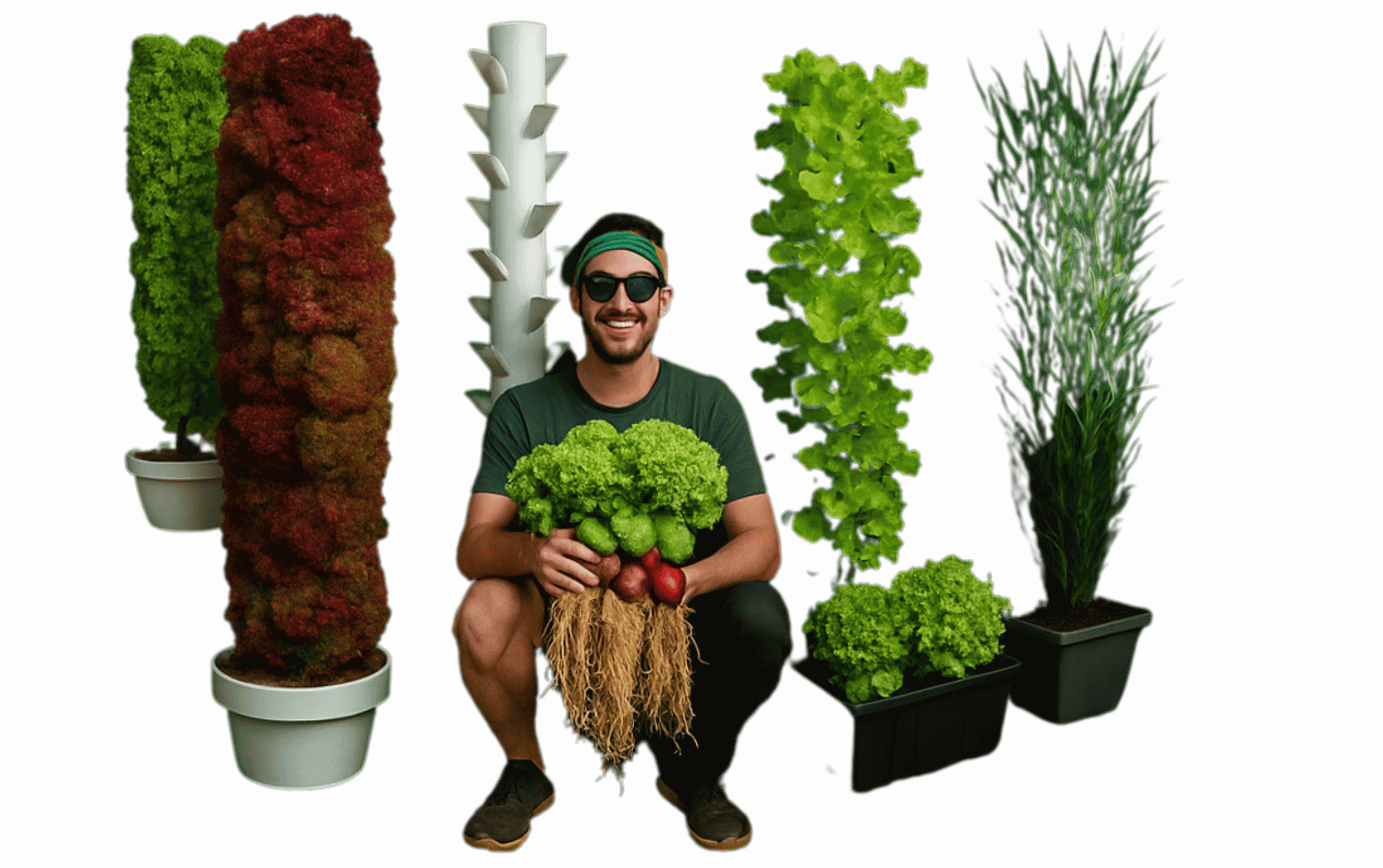 Horta Vertical Hidropônica